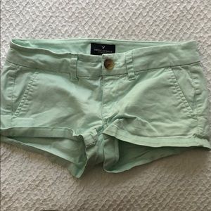 american eagle shortie shorts